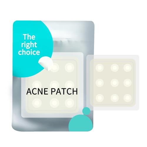 Microdarts Pimple Patches for Face, Deep & Early-Stage Zit Care, 9 Count with Cleana Swab