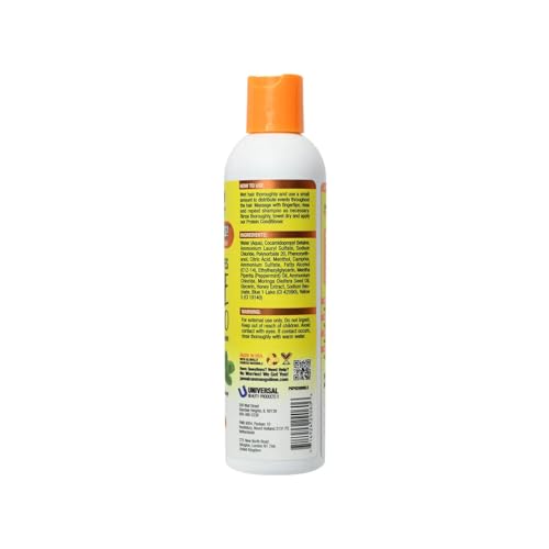 Jamaican Mango & Lime Love Your Locs Tingle Shampoo ? Gentle yet Deep Cleansing & Scalp Tingling Shampoo for Textured Hair Hydrates & Removes Buildup ? 8 oz