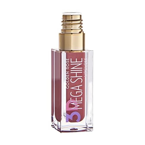Golden Rose Hydrating Lip Gloss 3D Mega Shine Radiant Lips Amplified Volume and Fullness Mirror-Like 3D Dimensional Lip (NO:109 Brilliance)
