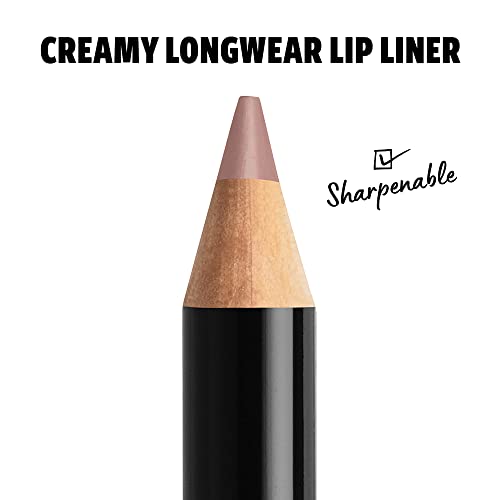 NYX PROFESSIONAL MAKEUP Slim Lip Pencil, Long-Lasting Creamy Lip Liner - Mauve
