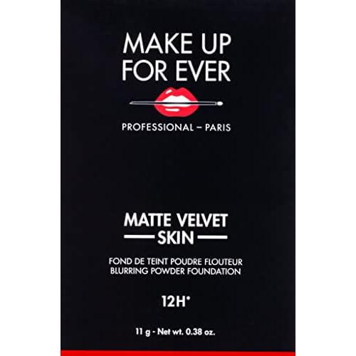 Make Up For Ever Matte Velvet Skin Blurring Powder Foundation - # Y445 - Amber