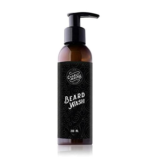 Charlemagne Beard Wash for Men - 200 ml, Mediterranean Breeze Scent - Moisturizing Shampoo & Beard Conditioner for Men - German Made Formula