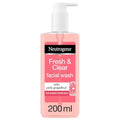 Neutrogena Fresh & Clear Facial Wash with Pink Grapefruit 200ml
