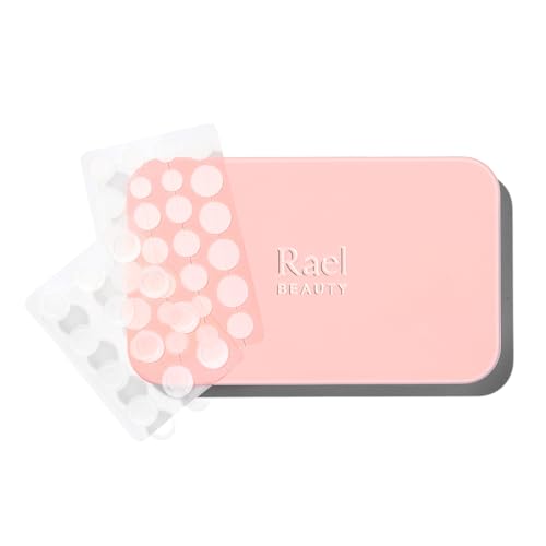 Rael Miracle Patch Glow + Go Patch Kit - Tin Case with Miracle Invisible Spot Patches & Overnight Spot Patches