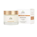 Sia Botanics Restoring Face Cream (65g/2.3oz Glass Jar) | Facial Moisturizer w/Aloe Vera, Jojoba, Avocado | Natural, Clean, Botanical Skincare for Women