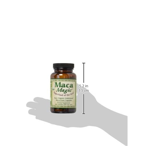 Maca Magic Organic Capsules, 200 Count