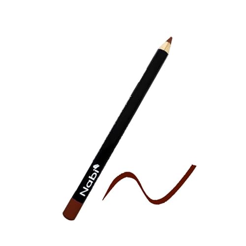 Nabi 12-Piece Brown Lip Liner Pencil Set - Assorted Brown Tones | Long-Lasting Creamy Formula | Lip Makeup Kit for Women