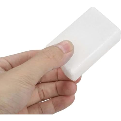 Jack Shaver¢ç Natural Alum Block in Plastic Case (107 g./3.7 oz.) Aftershave Blood Stopper Antiseptic Astringent Soothing Solution for Shaving Razor Burn Relief