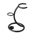 2 in1 Holder for Men Shaving Tool Compact Curved Shaving Brush Manual Razor Stand Holders Beard Clean Shaver Stainless Steel