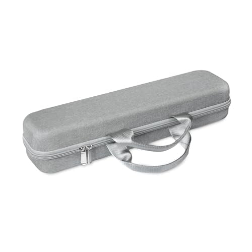 Travel Carrying Case Compatible with Dyson Airstrait/Hair Straightener, Airstrait HT01 Accessories Tools Hard Case, Waterproof Storage Bag - Black (Gray)