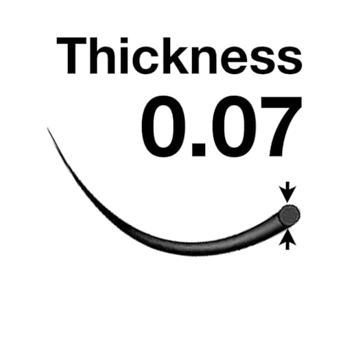 Eyelash Extensions 0.07mm Thickness D Curl Length 17mm Single Size Rapid Volume Eyelash For Lash Extensions, Easy Fan Blooming Flower Lashes, Self Fanning Lashes, (0.07,D,17mm)
