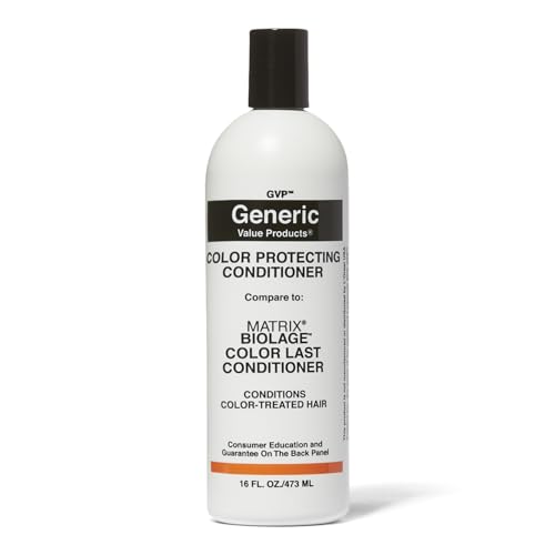 Generic Value Products Color Protecting Conditioner, Adds Shine, Leaves Hair Manageable, Seals the Cuticle to Lock in Color, Preserves Hair¡¯s Vibrancy, 16 Oz