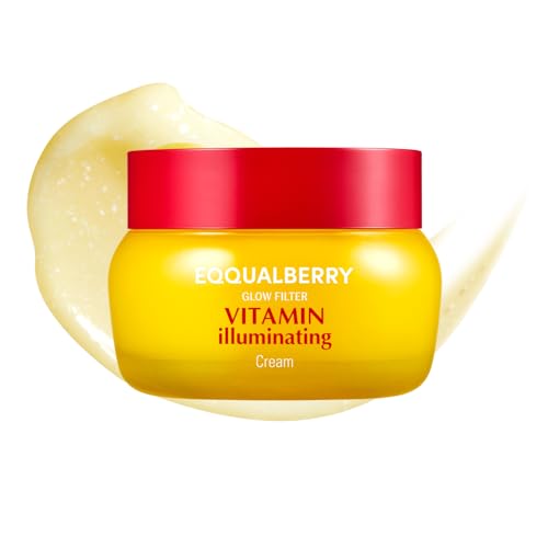 EQQUALBERRY Vitamin Illuminating Skincare Set ? Toner + Serum + Cream | Vitamin C & Niacinamide | Targets Dark Spots | Ceramides for Skin Barrier | Lightweight, Glowy Hydration