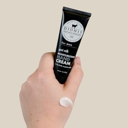 Dionis Goat Milk Hand Cream Men¡¯s Fresh & Cedarwood & Sea Salt 1oz (Pack of 2)