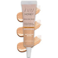 Hey Honey Skincare Trick & Treat Active Honey & Propolis Full-Coverage Concealer | for Rosacea, Acne & Blemishes, Dark Spots, Eye Dark Circles & Discoloration | Light to Medium Tone | 0.5 oz.