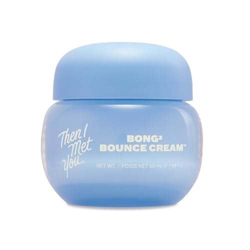 Then I Met You Bong©÷ Bounce Cream, Allure Best of Beauty 2025, Lightweight Gel Cream Barrier Moisturizer with Omega-3 Fatty Acids, and Ceramides, Cruelty-Free, Hydration for Oily Skin, 1.69 fl oz