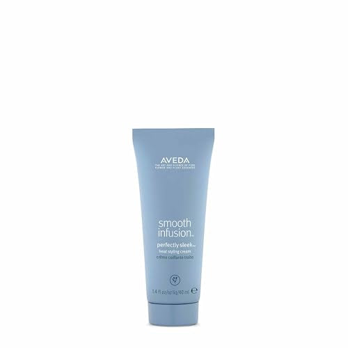Aveda Smooth Infusion Perfectly Sleek | Heat-Activated Styling Cream | Curly & Coily Hair | Protects Against Frizz, Humidity & Heat | Silicone Free | 97% Naturally Derived*