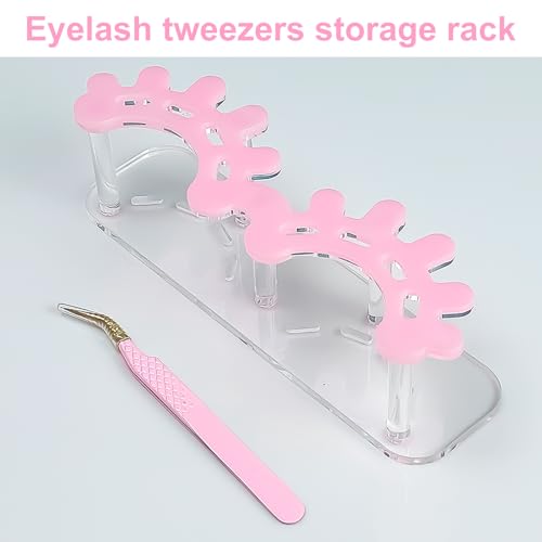 Tweezers Stand Holder Tweezers Stand Eyelash Tweezers Storage Rack Tweezers Display Stand Acrylic Tweezers Holder Shelf