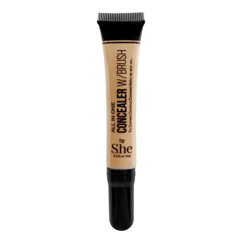 All in one Concealer with Built in Brush by S.he Makeup (13 Tan)