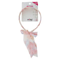 Scunci Scarf Headband ? Stylish Fabric-Covered Hair Accessory with Bow Accent, Trendy & Comfortable for All-Day Wear, Chic Pastel Tie-Dye Design, Non-Slip Grip, Perfect for Women & Teens, 1-Count
