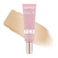 Doll 10 TCE Luminous Super Coverage Serum with Niacinamide - Full Coverage Tinted Foundation Makeup (Medium)