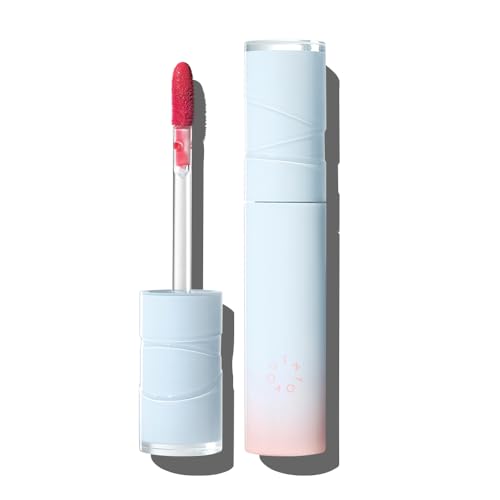 INTO YOU Lipstick Watery Lip Matt Finish Hydrating Long-lasting Smudge-proof Lip Stain Makeup High Pigment Lightweight Non Sticky Lip Gloss for Girls and Women, 0.1 oz (3g) in W14 Guava Lychee
