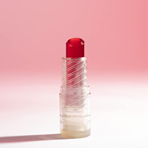 Pacifica Glow Stick Lip Oil Rosy Glow Sheer Rose Hydrating Lip Tint Balm, Moisturizing Glossy Oil for Dry Lips, Vitamin E Enriched, Non-Sticky Natural Shine, Vegan & Cruelty-Free Clean Beauty .14 oz
