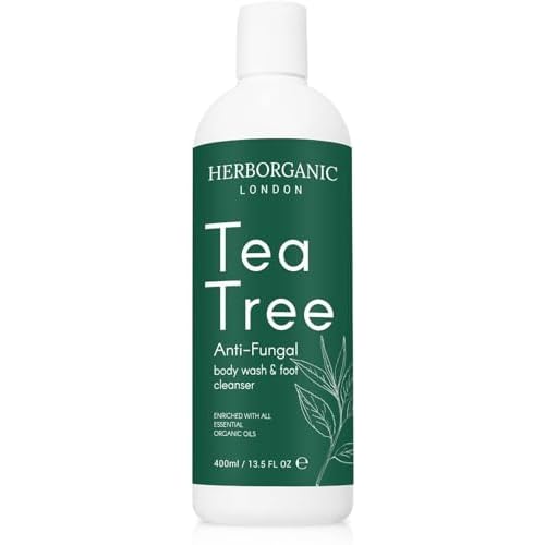 Tea Tree Body Wash - 400ml - Body Wash - Vegan, Odor and Foot Cleansing Shower Gel