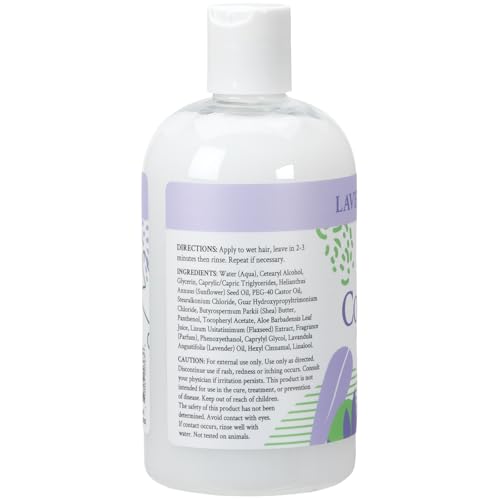 Ginger Lily Farms Botanicals Moisturizing Conditioner for Dry Hair, 100% Vegan & Cruelty-Free, Lavender Chamomile Scent, 12 Fl Oz (Pack of 6)