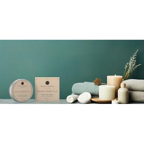 Beards & Bourbon's Beard Balm, Mustache Balm - Infused Mango Butter, Sweet Orange Oil, Grapeseed & Jojoba Oil for Ultimate Conditioning, for the Perfectly Groomed Beard 2oz