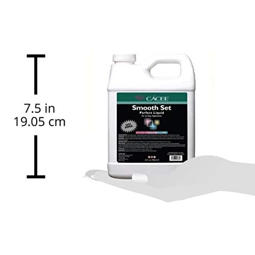 Cacee Smooth Set Perfect 32 oz Non-Yellowing Acrylic Liquid Monomer - Monomer Acrylic Nail Liquid for Superior Adhesion, Low Odor, Compatible with All Acrylic Powder Sets