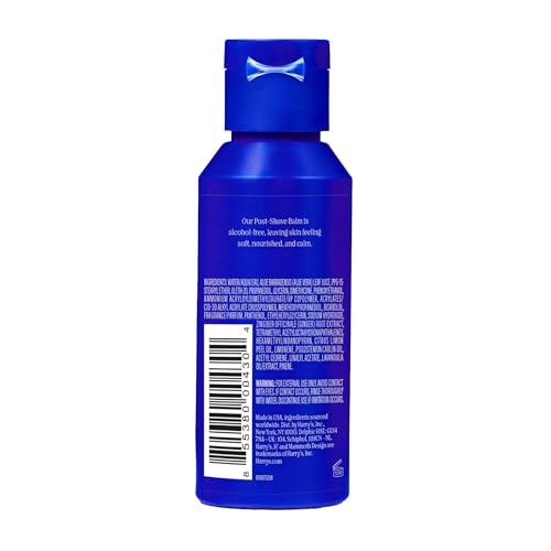 Harry's Post-Shave Balm for Men with Aloe - 3.4 fl oz - Calms and Soothes Skin After Shaving,(Pack of 4)