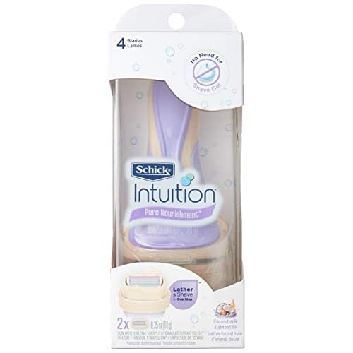 Schick Women's Intuition Razor Pure Nourishment (2 Pack)
