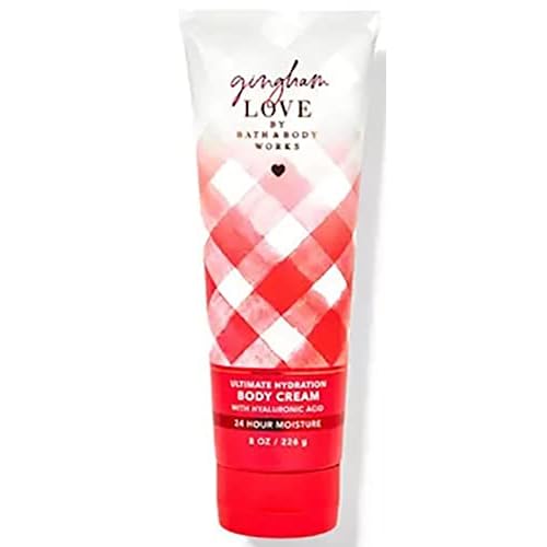Bath & Body Works Gingham Love Signature Collection Ultimate Hydration Body Cream For Women 8 Fl Oz (Gingham Love), 1