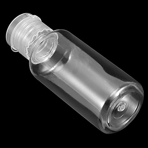 40 Pack 4oz Plastic Squeeze Bottles with Top Flip Cap, Clear Travel Bottles for Toiletries, Empty Refillable Squeeze Containers for Shampoo, Lotion, Travel Accessories