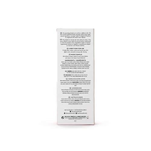Hawkins & Brimble After Shave Balm for Men, 125 ml / 4.2 fl oz. - Post Shaving Cocoa, Almond & Olive Oil Moisturising Skin Protection | Premium British Grooming & Skincare