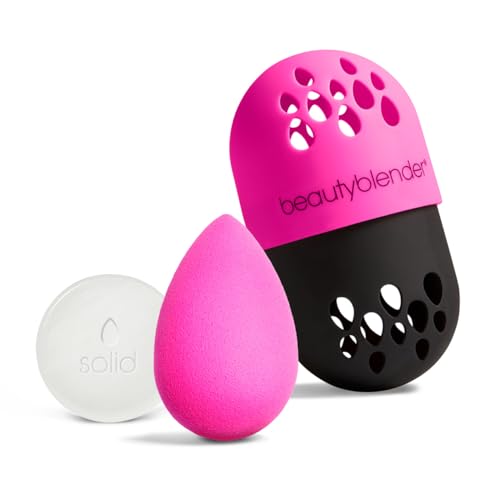Beautyblender¢ç | Discovery Kit - Makeup Sponge & Makeup Sponge Cleaner, Portable Protection Case, Professional Blending Application, Vegan & Cruelty Free, Made in the USA