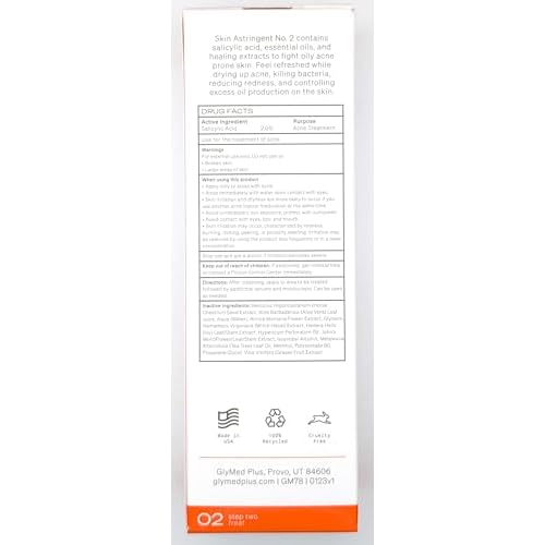 Glymed Plus Serious Action Astringent No. 2 8 oz