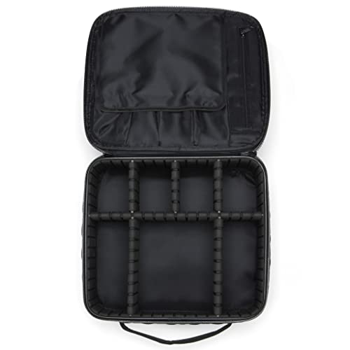 Sc?nci by Conair Makeup Beauty Case, Makeup Train Case, Makeup Bag, Travel Organizer for Women, Black