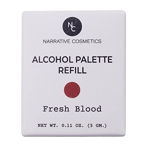 Narrative Cosmetics Alcohol Palette Refill Pans - FX Colors - Fresh Blood
