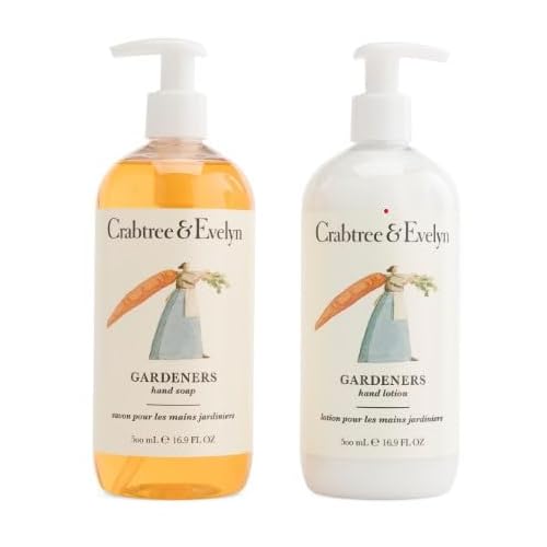 Crabtree & Evelyn Gardeners Hand Soap and Hand Lotion Duo