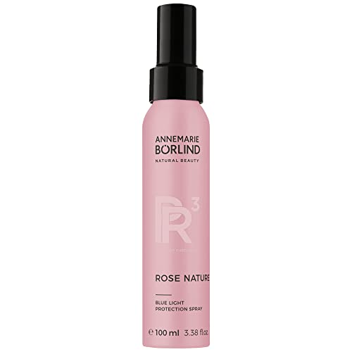 ANNEMARIE B?RLIND Rose Nature System Blue Light Protection Spray (3.38 Fl Oz) - Reduces the effects of Blue Light, Protects against stress reactions of the skin, Vegan