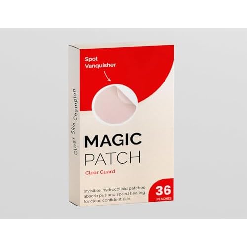 ClearPatch Acne Treatment Hydrocolloid Pimple Patch (36 Patches in 1 Box) ? Invisible Acne Patch for Pimple, Blemish Healing, Skin Protection, Hypoallergenic, Day or Night Use, Unscented