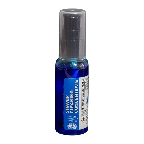 2oz Shaver Cleaning Concentrate Compatible with Philips Norelco Quick Clean and Smart Clean Pod. Makes Up to 50 Refills.