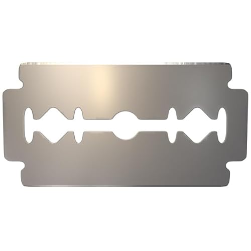 Personna Platinum GEM Double Edge Blade. Surgical Japanese Stainless Steel with Platinum Diamond Glide Coating. (100 Pack)