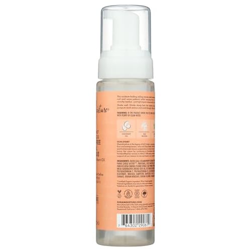 SHEA MOISTURE Sheamoisture Coconut & Hibiscus Frizz-free Curl Mousse - 7.5 Fl Oz, 7.5 Oz (290612 )