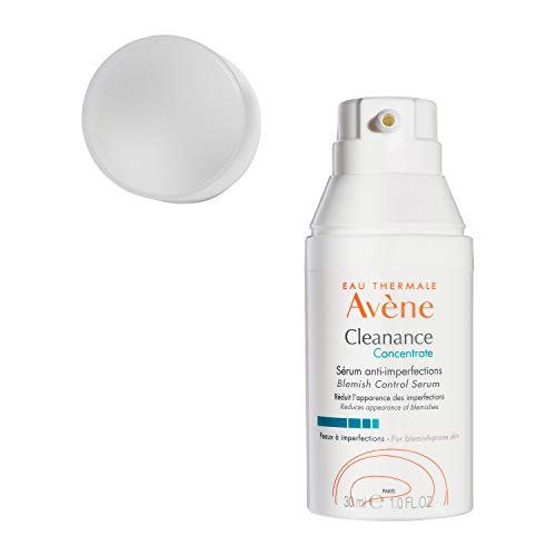 Av?ne Cleanance Concentrate Blemish Control Serum, clarifying water-gel, fragrance and silicone free, For acne-prone skin, airless pump, 1 fl. oz.