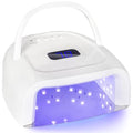 Cordless UV LED Nail Lamp, 60W Rechargeable Nail Dryer Nail Polish Curing Light for Manicure with Auto Sensor & 4 Timer Modes Salon & Home