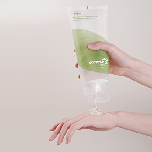 IsNtree Aloe Soothing Gel ? 99% Jeju Aloe Vera for Face & Body | Lightweight Gel for Sensitive, Sun-Exposed, or Irritated Skin | 300ml / 10.14 fl oz | Fragrance-Free, Made in Korea