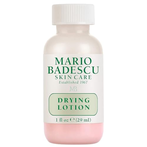Mario Badescu Drying Lotion & Blemish Repairing Powder Bundle | Fast-Acting Spot Treatment & Oil-Control Powder | With Salicylic Acid, Sulfur, Zinc Oxide | Reduces Redness, Conceals Blemishes